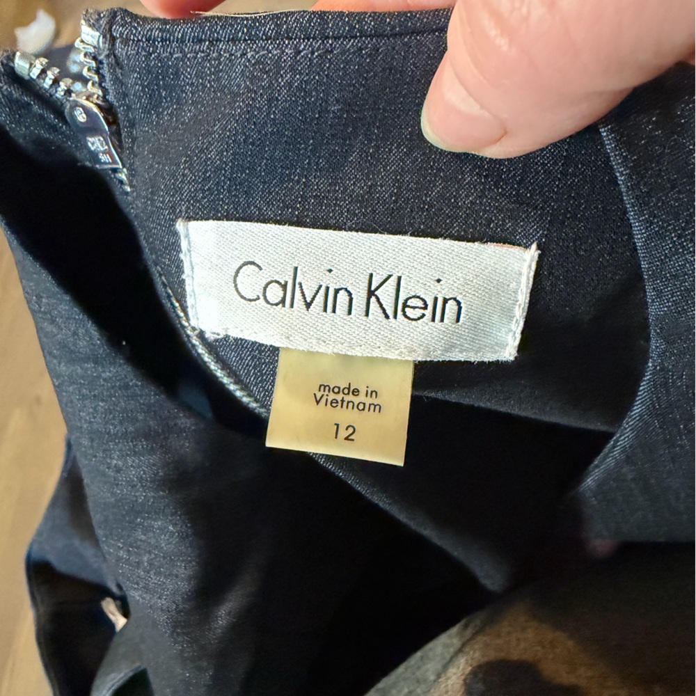 Calvin Klein chambray business Dress - Picture 4 of 6